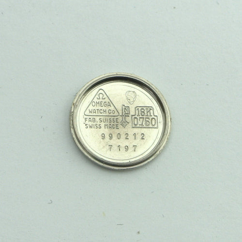 Montre Montre Omega asymétrique en or blanc 18 carats avec diamants 58 Facettes