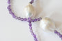 Collier Collier Améthyste Et Perles D'eau Douce 58 Facettes