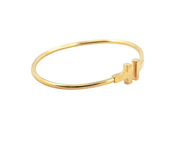 Bracelet jonc Tiffany & Co en or jaune 18 carats