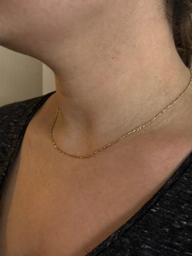 Collier Chaine en or Maille Cheval 58 Facettes