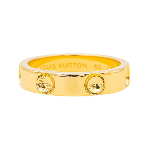 Bague 60 Louis Vuitton Bague Alliance Empreinte Or jaune 58 Facettes 3920524RV