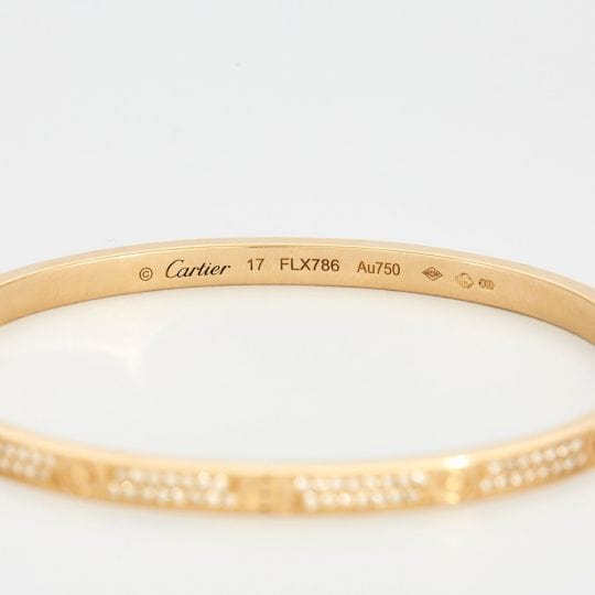 Bracelet Cartier Love Bracelet 58 Facettes 4078