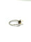 Bague 52 Bague en or blanc, perle et diamants 58 Facettes