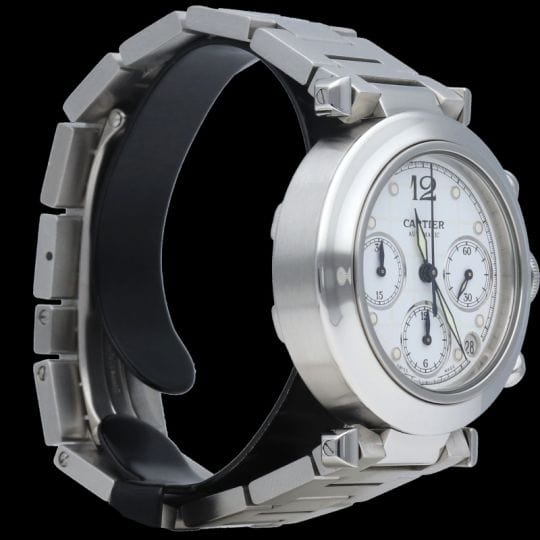 Montre Cartier Montre Pasha Chronograph 58 Facettes MT41100