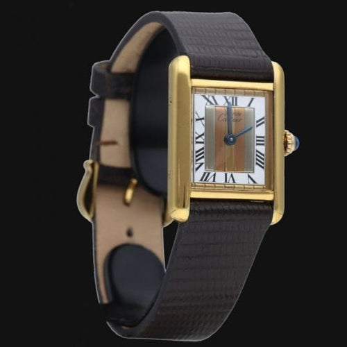 Montre Cartier Montre Tank Vermeil 58 Facettes MT44306
