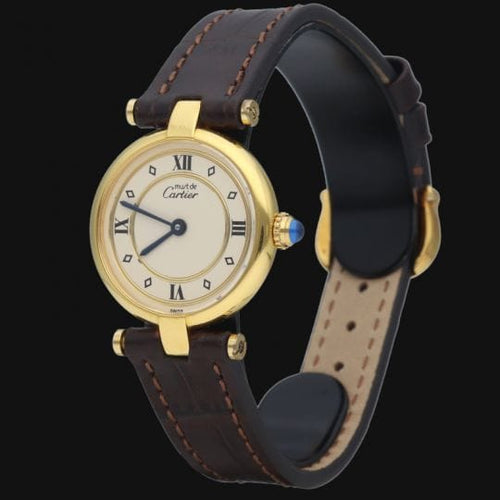 Cartier Trzeba obejrzeć Cartier Srebro złocone