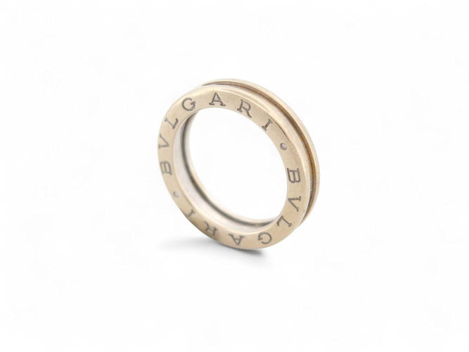 Bague 55 bague BULGARI b.zero1 an852423 55 en or blanc 18k + ecrin 58 Facettes 267534