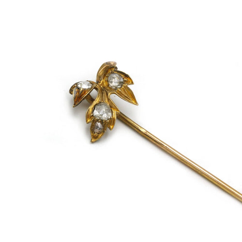 Broche Epingle À Cravate - Or et diamants 58 Facettes 230055SP