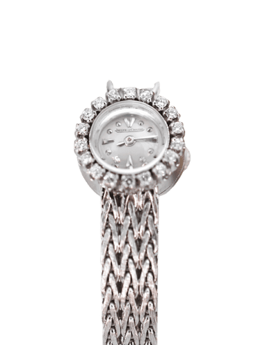 Montre Jaeger-LeCoultre - Montre femme or blanc et diamants, vers 1960 58 Facettes JLC-400
