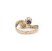 Bague 55 Bague Toi & Moi - Or, saphir et perle 58 Facettes 210258R