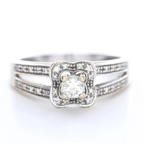 Bague 52 MAUBOUSSIN - Bague Chance of love en or blanc et diamants 58 Facettes 73496