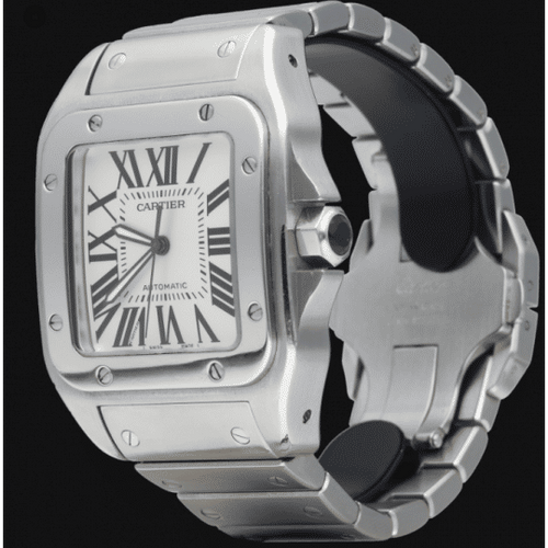 Montre Cartier Montre Santos 100 Xl 58 Facettes MT42140