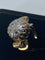 Bague 51 Bague en or 18ct de forme boule sertie de diamants vers 1940/1960 58 Facettes AB41bis