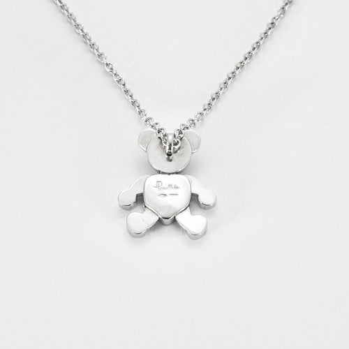 Collier POMELLATO, collier ORSETTO or blanc diamants 58 Facettes 35000111