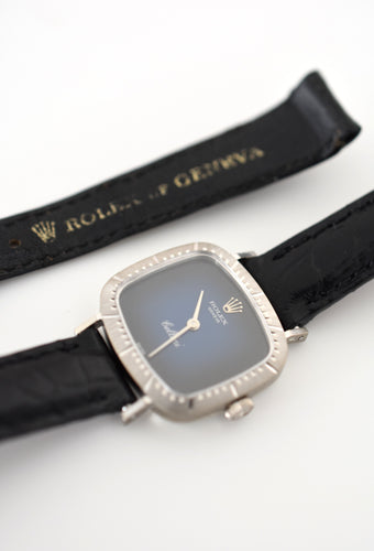 Montre ROLEX - Montre femme Cellini, réf. 4082/9, or blanc 18 carats, Circa 1970 58 Facettes RO-100