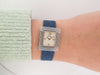 Bracelet montre POIRAY ma premiere pm acier 26mm bracelet denim quartz lady 58 Facettes 264950