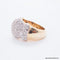 Bague 56 Bague boule or, diamants 58 Facettes 5036