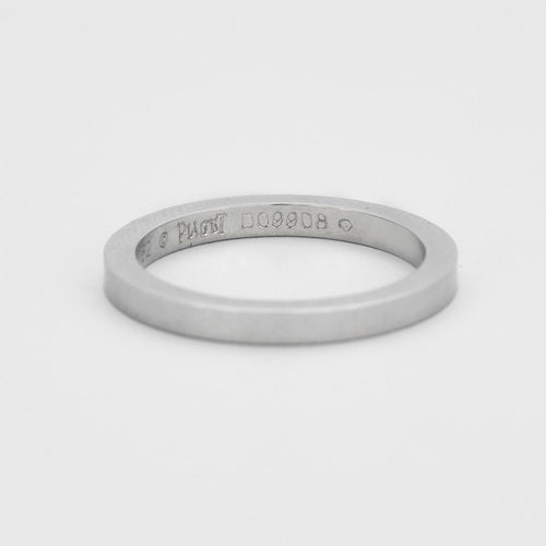 Bague 62 PIAGET - Alliance en platine diamant 58 Facettes B1