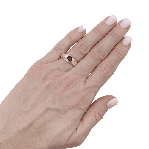 Bague 52 Bague vintage or jaune, diamants, saphir. 58 Facettes 34389