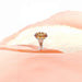 Bague 56.5 Bague Citrine Ambrée en solitaire Or Jaune 58 Facettes AA 1681