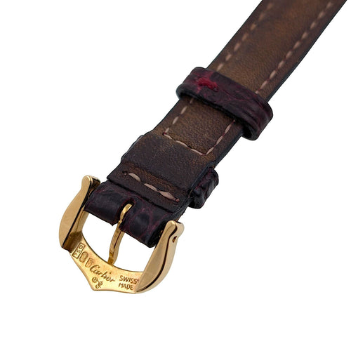 Montre Cartier Colisée Full Set 18k Gold also called Rivoli Ref 1985 58 Facettes