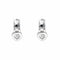 Boucles d'oreilles Chopard Boucles d'oreilles Happy Diamond  Or blanc Diamant 58 Facettes 4410625CN