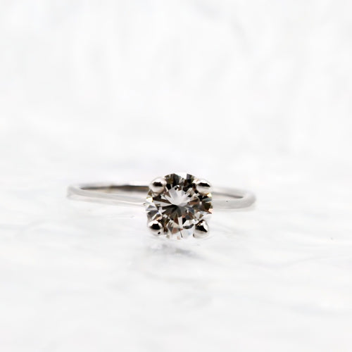 Bague 49 Bague or blanc et diamant 58 Facettes 240259