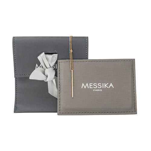 Collier Messika Collier Gatsby Or rose Diamant 58 Facettes 4661187RV