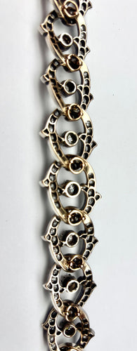 Bracelet Bracelet Belle Époque yellow gold, silver, diamonds 23.10 karats – France, circa 1910–1920 58 Facettes E34