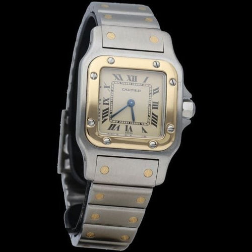 Montre Cartier Montre Santos Galbee 58 Facettes MT42443