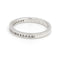 Bague 47 Bague Demi alliance Or blanc Diamant 58 Facettes 1816319CN