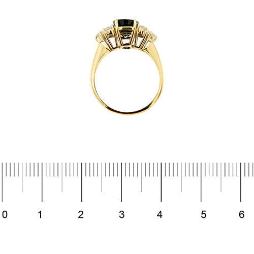 Bague 56 Bague saphir et diamant 58 Facettes 38462