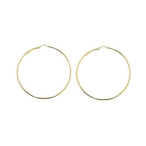 Boucles d'oreilles Grandes boucles d'oreilles créoles 58 Facettes 29276