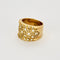 Bague 54 Bague bandeau or jaune et diamants 58 Facettes ASN03854