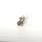 Boucles d'oreilles Dormeuses Or Blanc & Diamants 58 Facettes