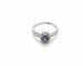 Bague Bague saphir et diamants en or blanc 58 Facettes