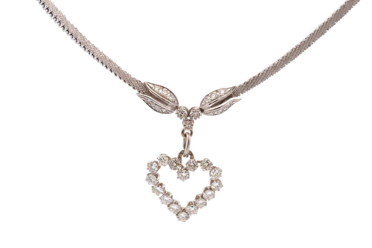 Collier Collier diamants en or blanc 18k 58 Facettes 27034