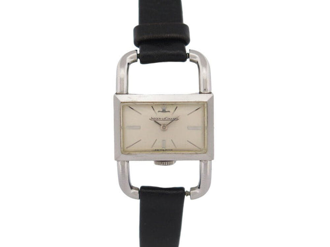 Montre vintage montre JAEGER-LECOULTRE hermes etrier 23 mm mecanique acier 58 Facettes 267919