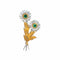 Broche Broche Tournesols en or et émeraude de M. Buccellati 58 Facettes