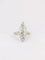 Bague 54 Bague marquise vintage or blanc diamants 58 Facettes J183