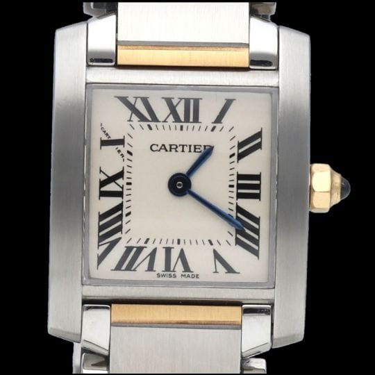 Montre Cartier Montre Tank Francaise Pm 58 Facettes MT40801