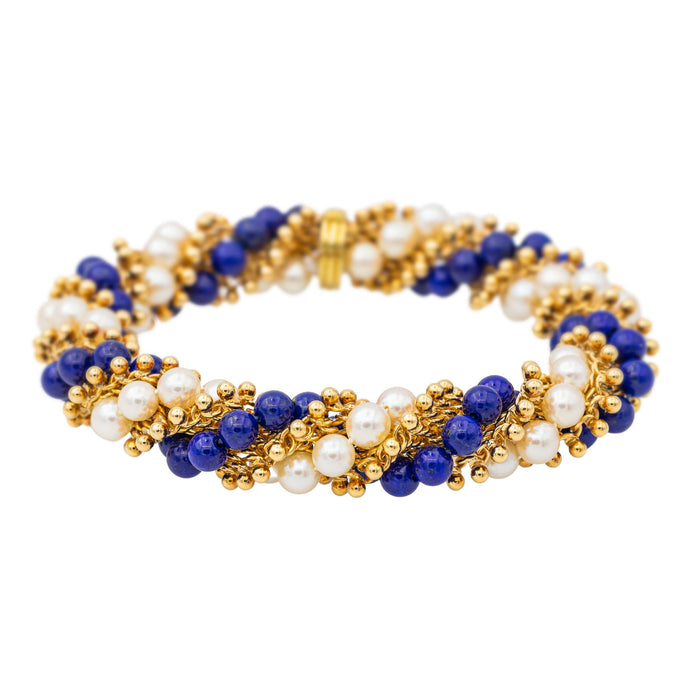 Bracciale Van Cleef & Arpels Twist Perla in oro giallo