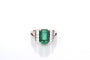 2.27ct emerald and diamond ring