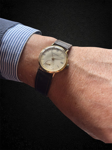 LONGINES – Orologio da polso vintage in gold giallo