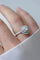 Bague 50.5 Bague Cible Double Entourage or blanc diamants 58 Facettes