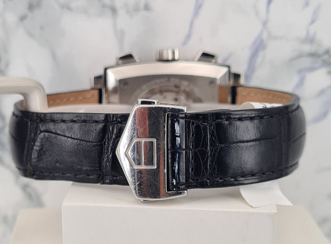 Montre TAG HEUER - Montre Monaco Chronograph Saphir 58 Facettes CAW2110