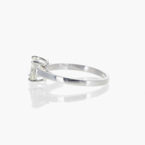 Diamantový prsten Solitér 1,27 karátů J/SI1 HRD