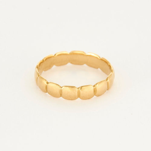 Bague 66 Alliance ou jaune 58 Facettes MON0848