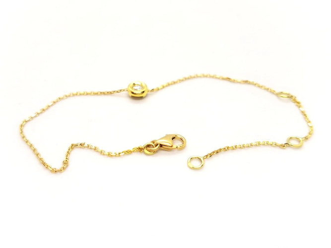 Bracelet Bracelet Or jaune Diamant 58 Facettes 578988RV