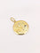 Pendentif Pendentif vintage recto verso Notre Dame du Mont-Carmel or jaune 58 Facettes J492